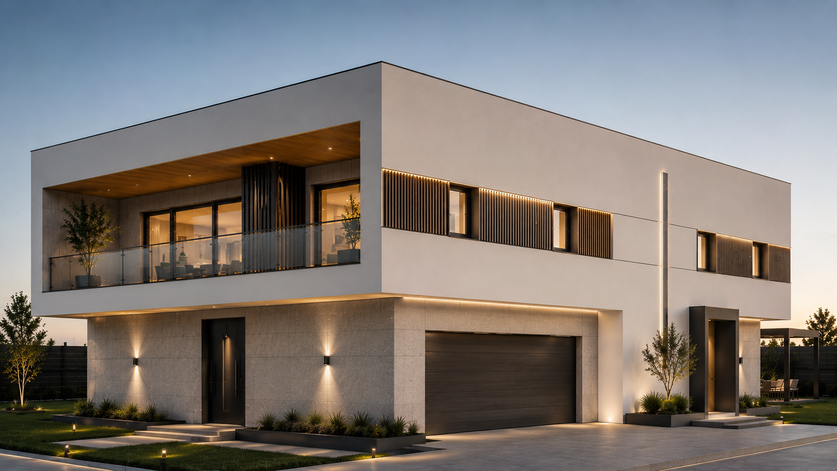 Rendering of the Altadena residence by Meijia Construction